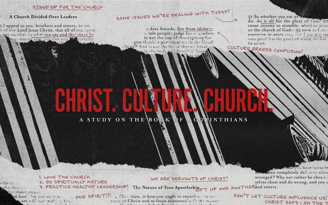 Christ. Culture. Church.